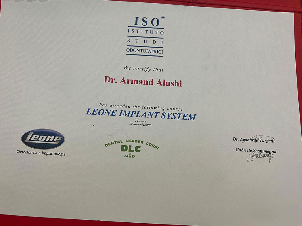 certificato-del-corso-di-implantologia-a-Firenze-nel-2015