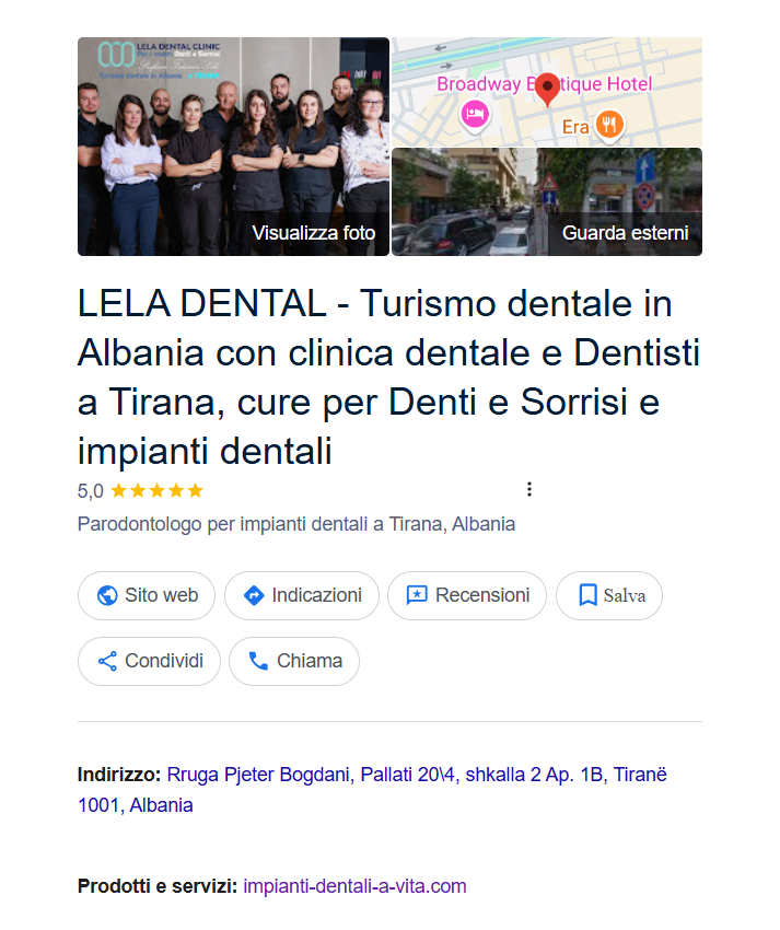 recensioni-lela-dental-su-google